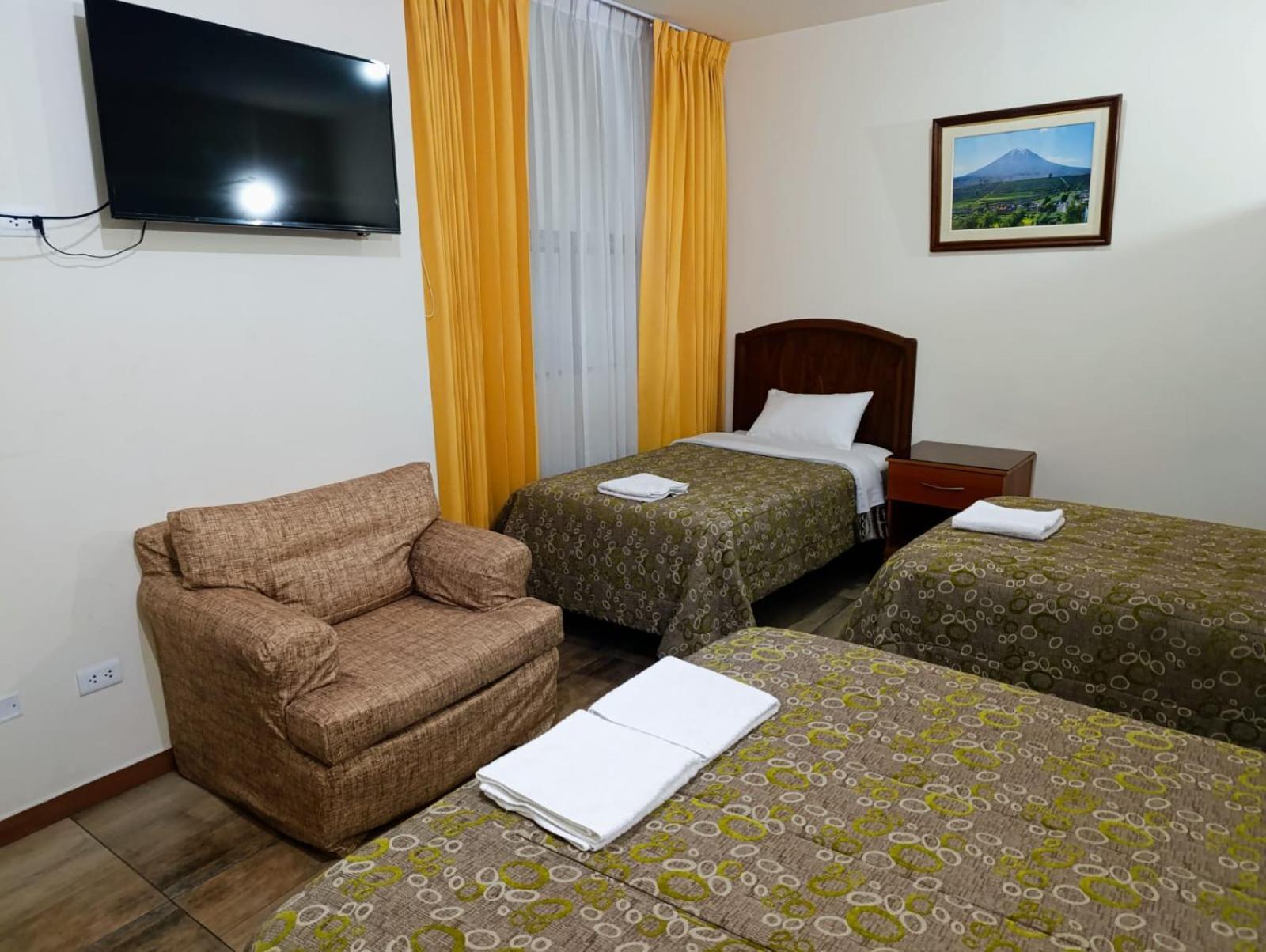 Casona Blanca Hotel อาเรกิปา ภายนอก รูปภาพ
